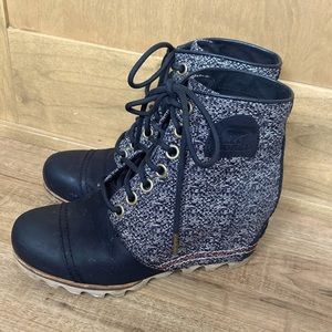 Sorel Wedge Lace Up Bootie